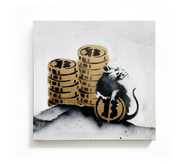 Fake Money / Original (fake) Banksy-Series